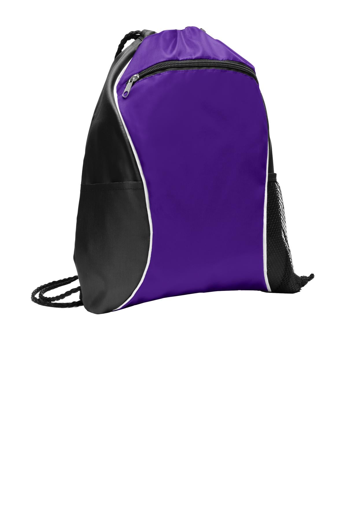 Port Authority Fast Break Cinch Pack BG613 Purple