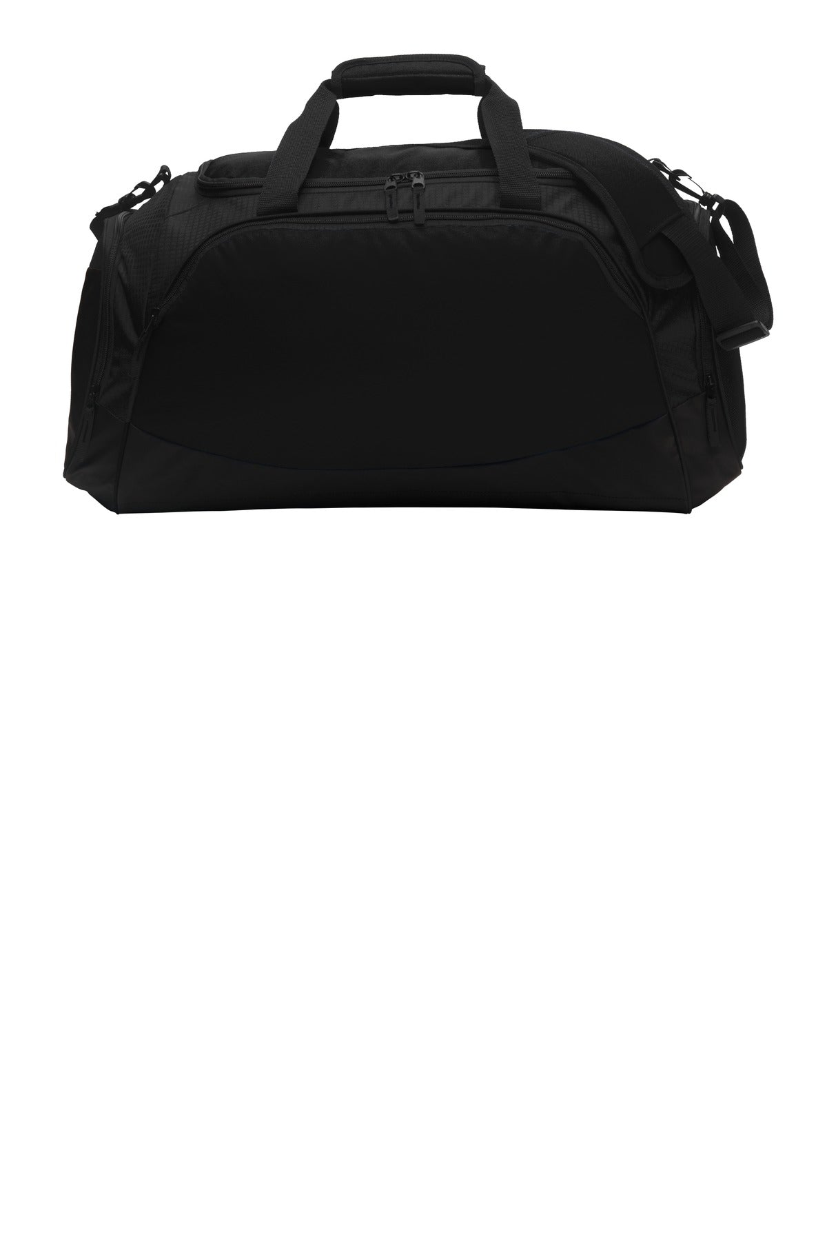 Port Authority Medium Active Duffel BG801 Black/ Black