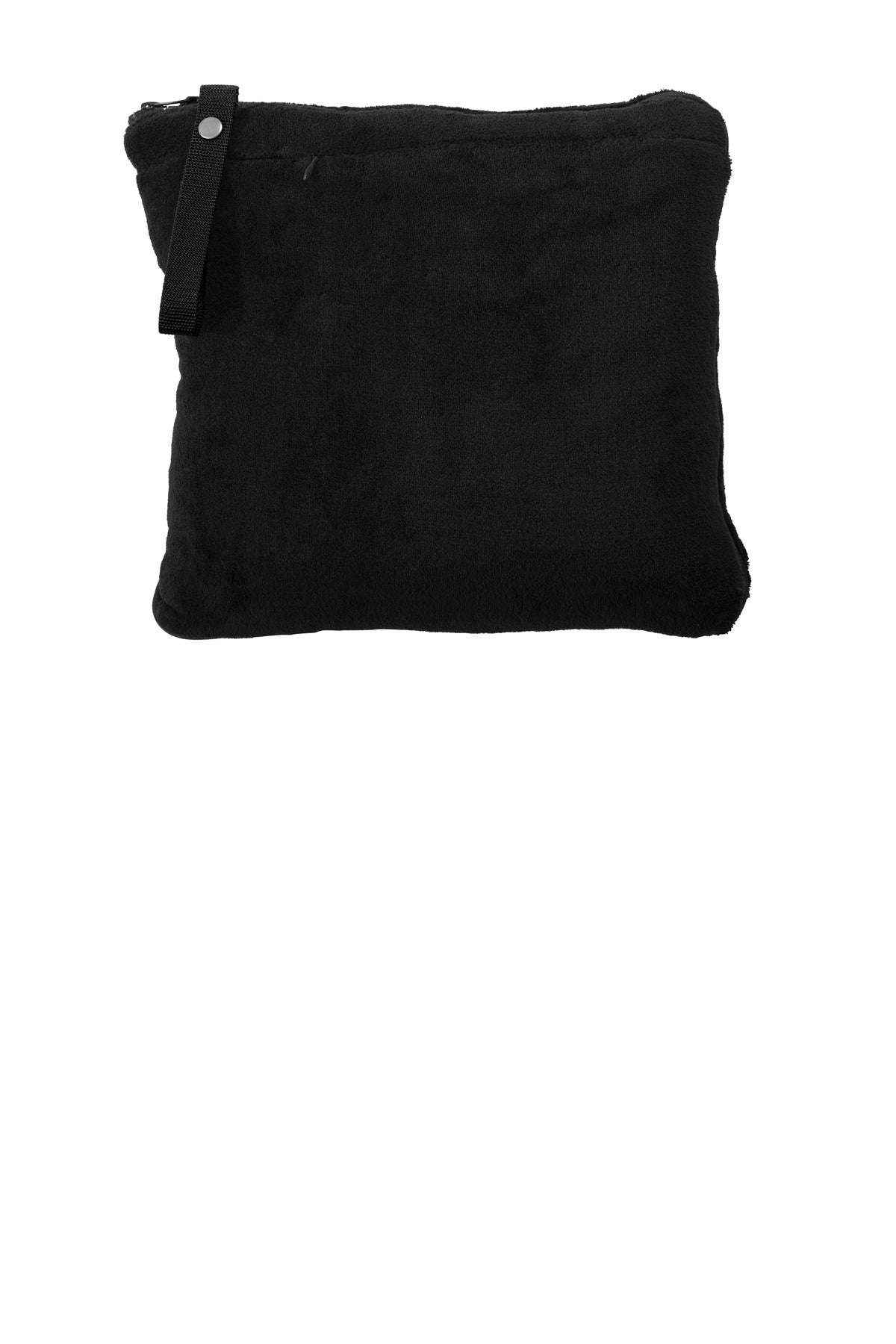 Port Authority Packable Travel Blanket. BP75 Black