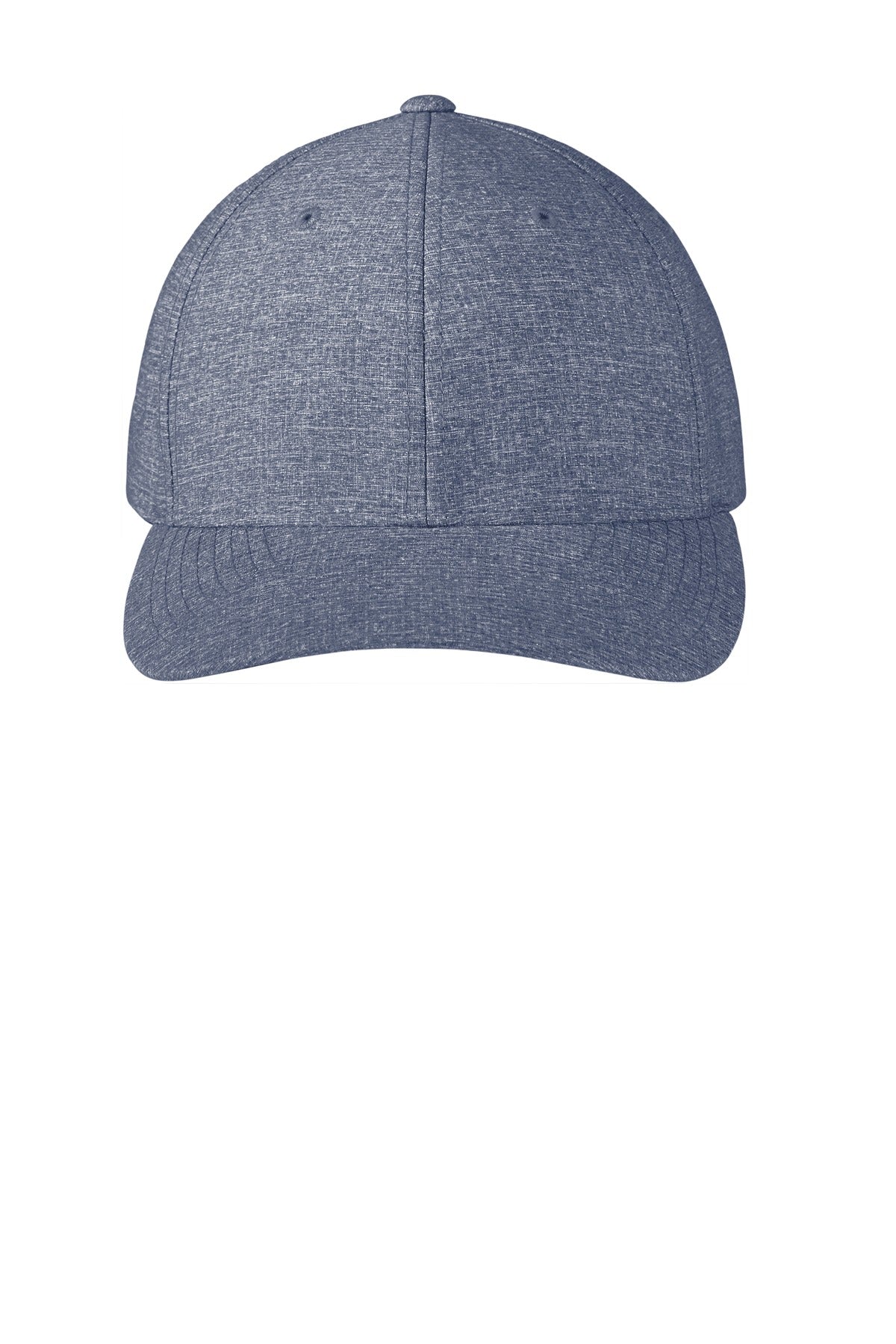 Port Authority Flexfit 110 Performance Snapback Cap C301 Heather True Navy