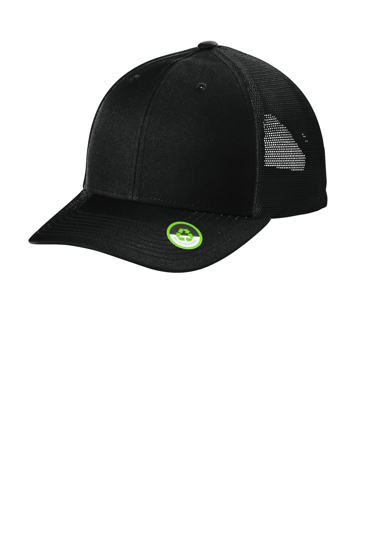 Port Authority Eco Snapback Trucker Cap C402ECO Deep Black
