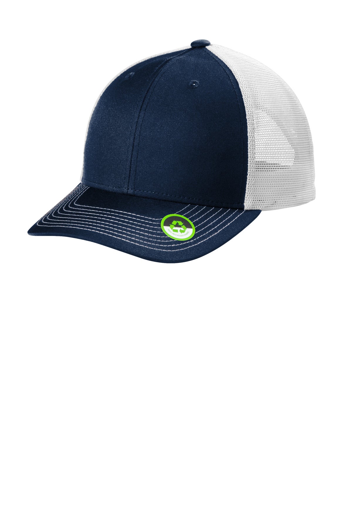 Port Authority Eco Snapback Trucker Cap C402ECO True Navy/ White