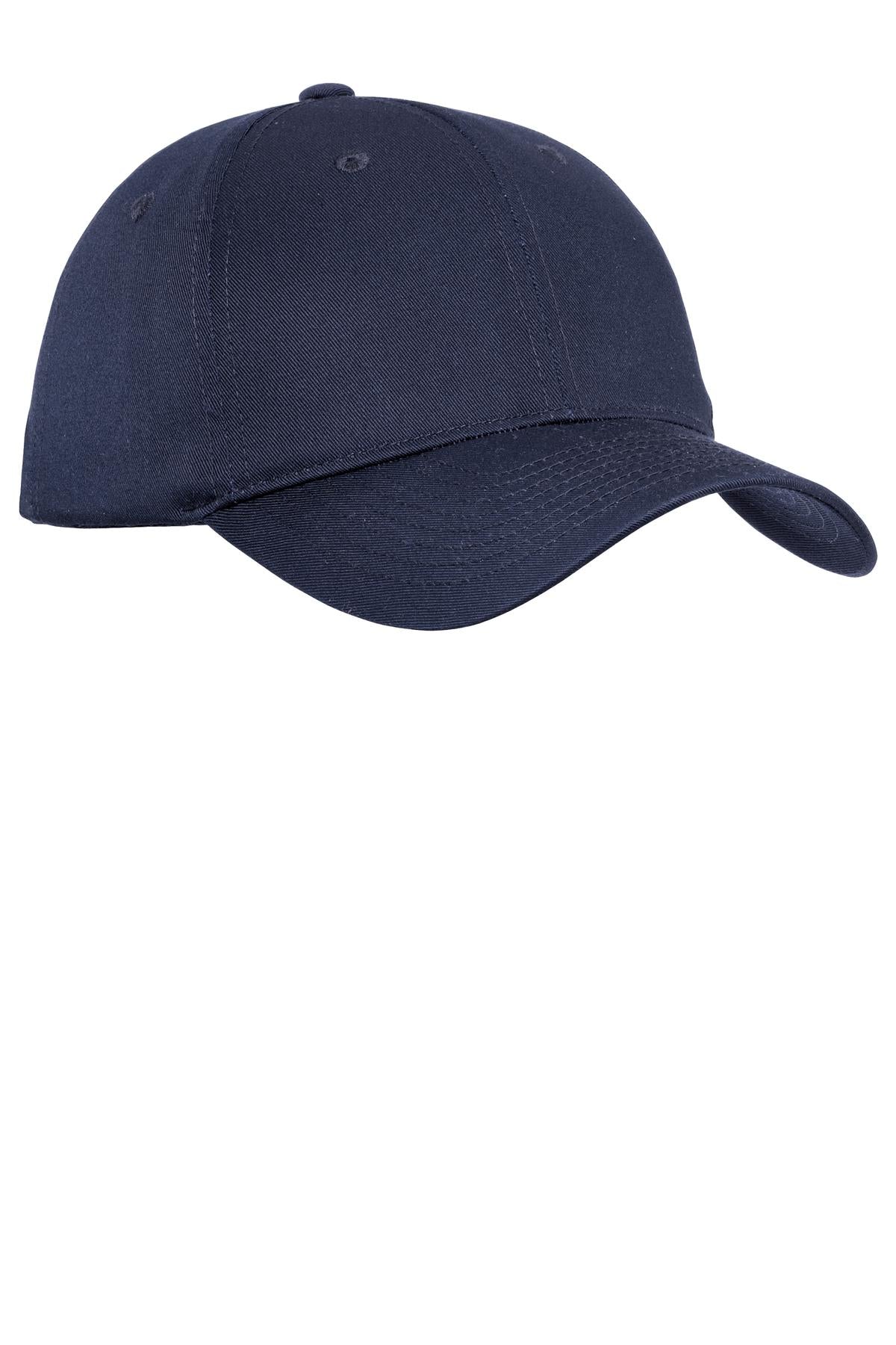 Port Authority Fine Twill Cap C800 Navy