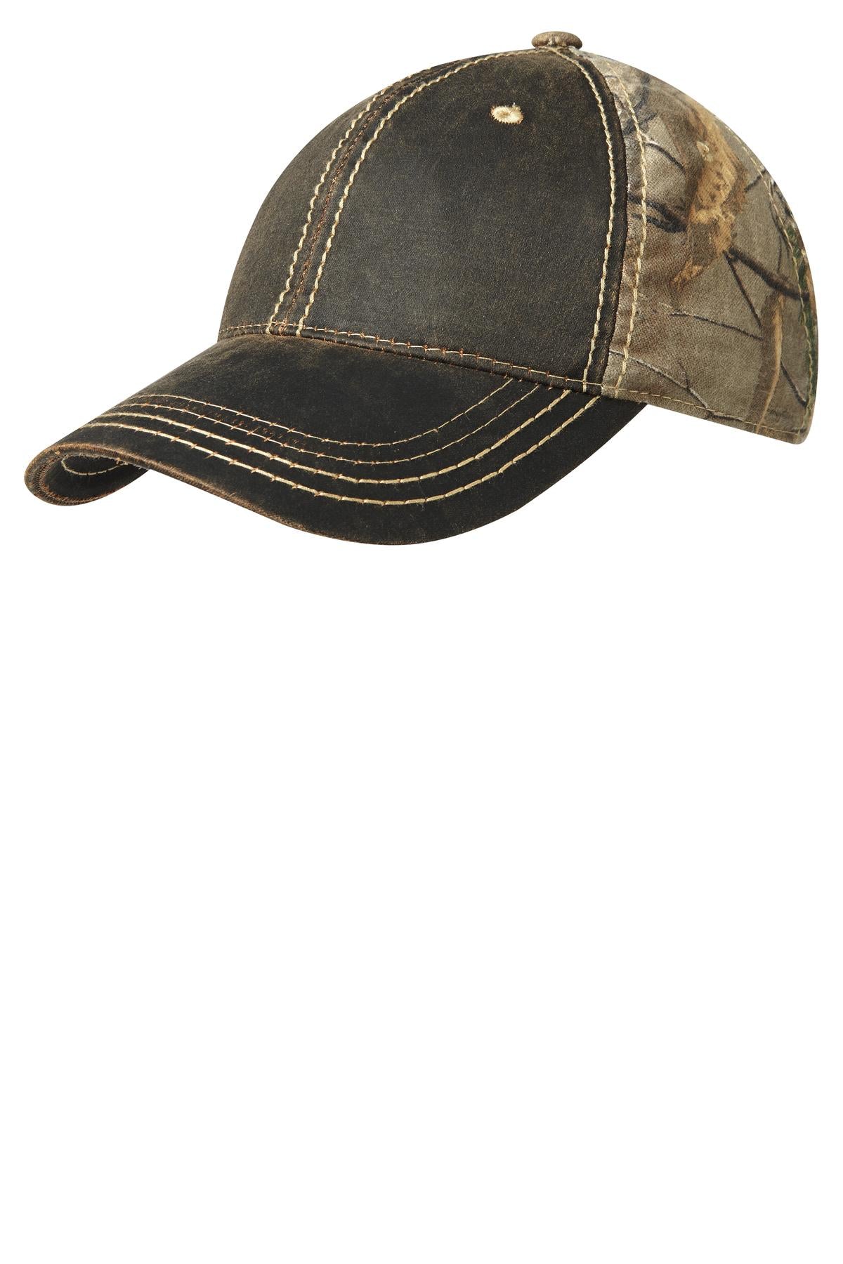 Port Authority Pigment Print Camouflage Cap C819 Realtree Xtra