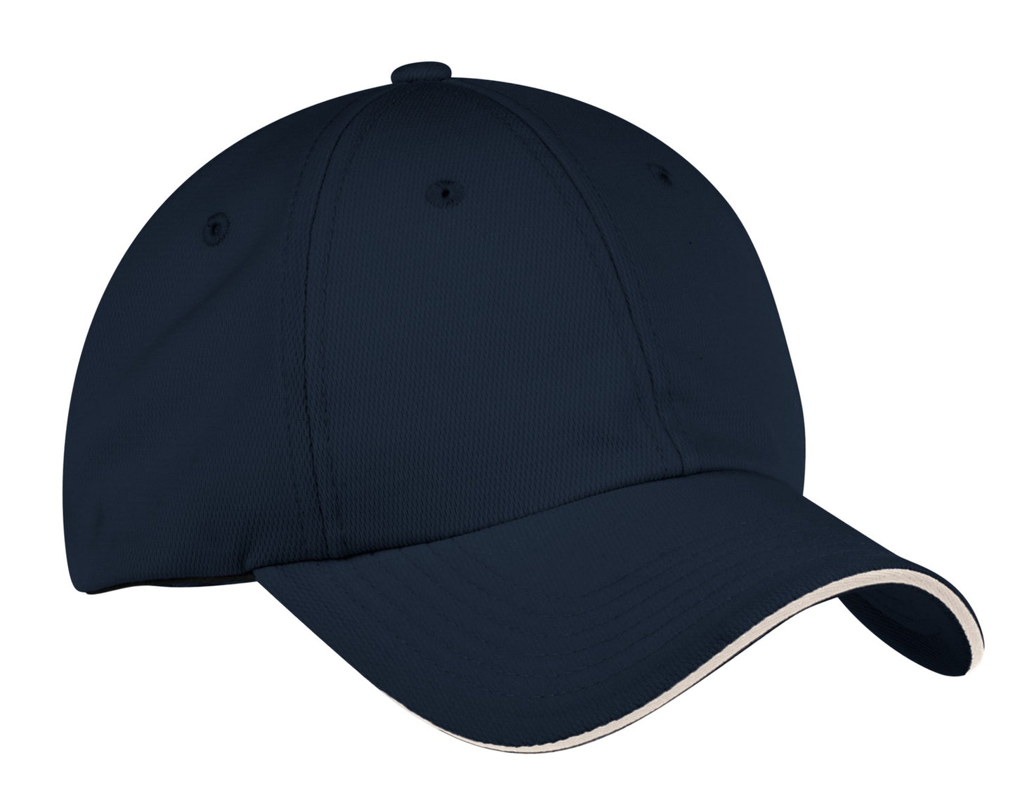 Port Authority Dry Zone Cap C838 Classic Navy/ White