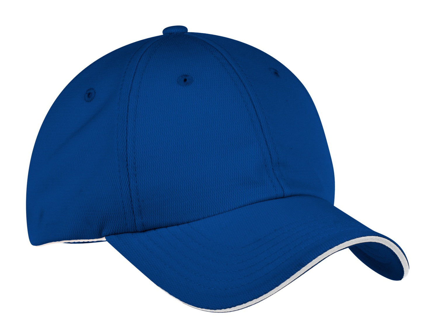 Port Authority Dry Zone Cap C838 Royal/ White