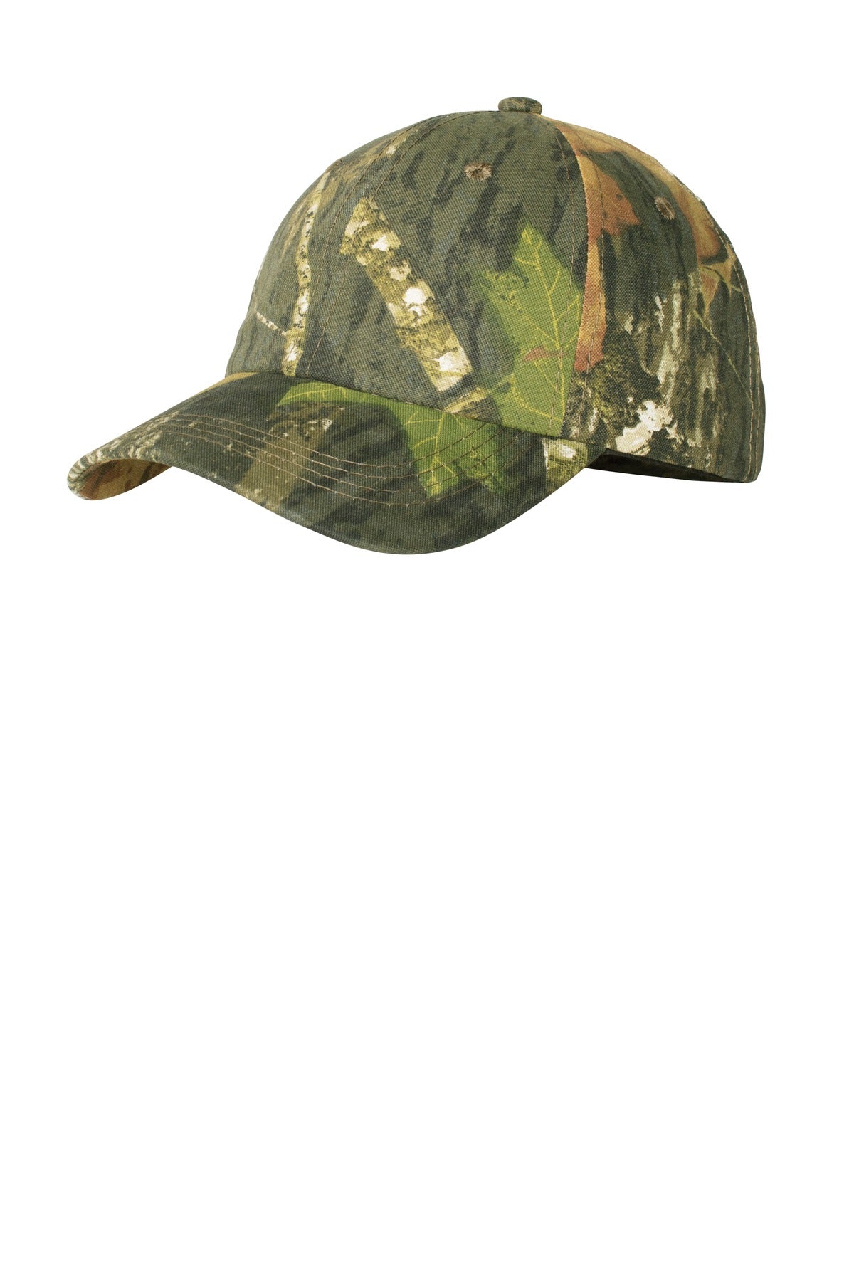 Port Authority Pro Camouflage Series Garment-Washed Cap C871 Mossy Oak New Break-Up