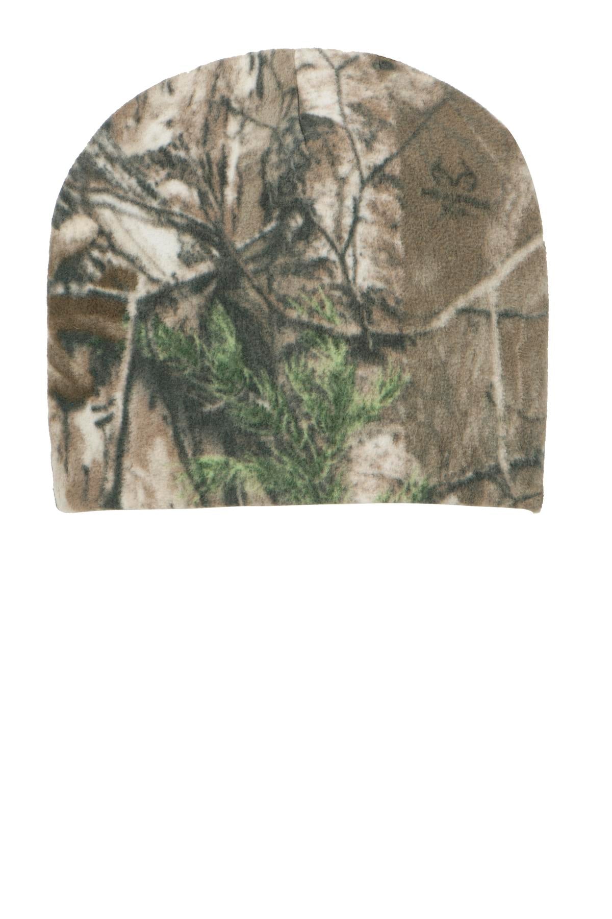 Port Authority Camouflage Fleece Beanie C901 Realtree Xtra