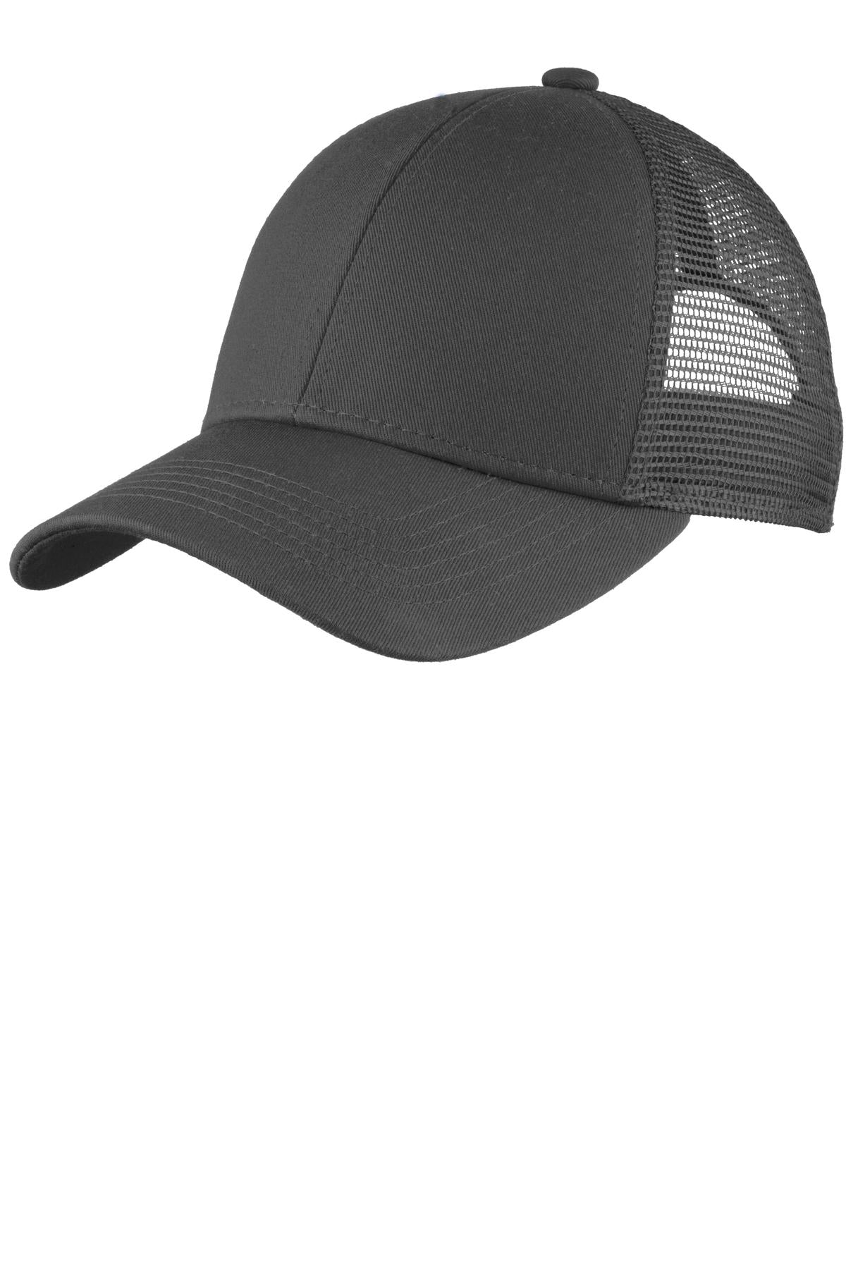 Port Authority Adjustable Mesh Back Cap C911 Carbon Grey