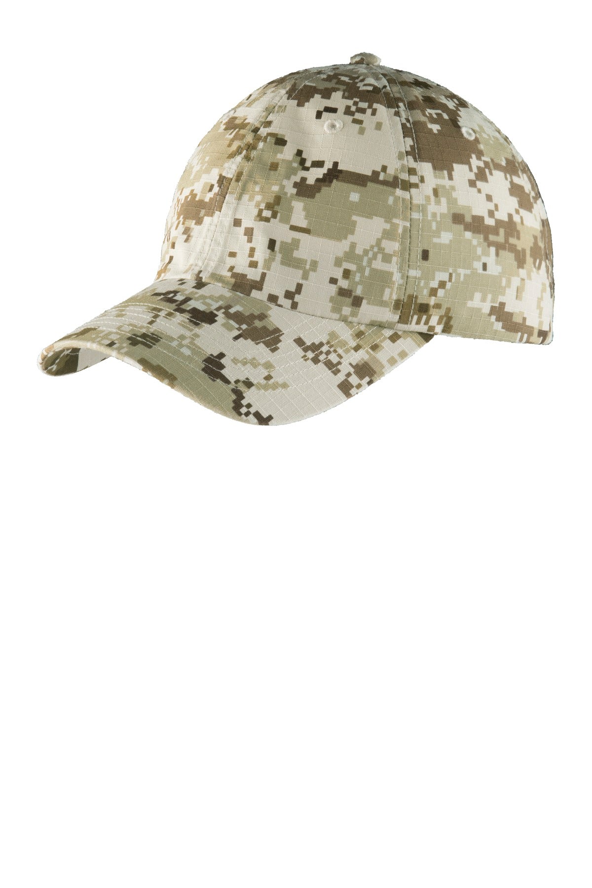 Port Authority Digital Ripstop Camouflage Cap C925 Sand Camo