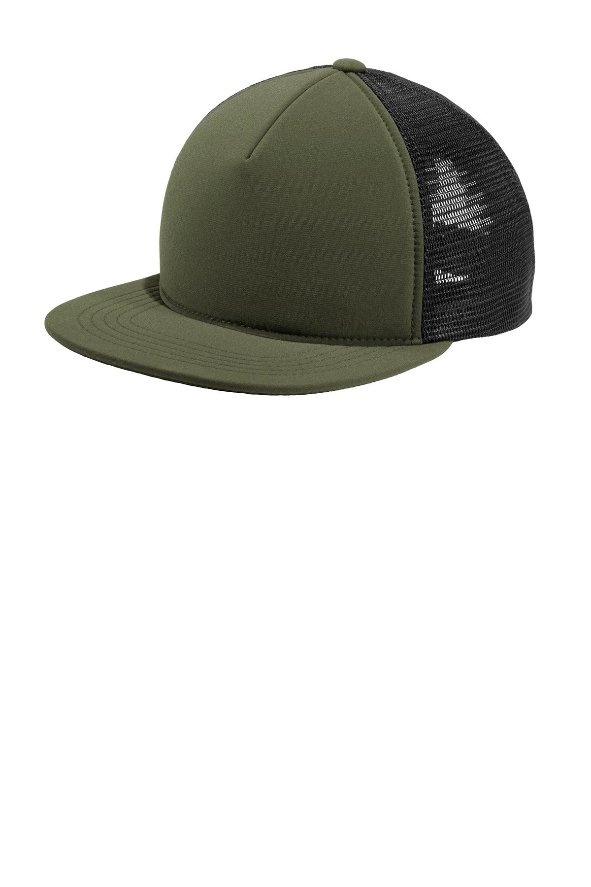 Port Authority Flexfit 110 Foam Outdoor Cap C937 Army Green/ Black