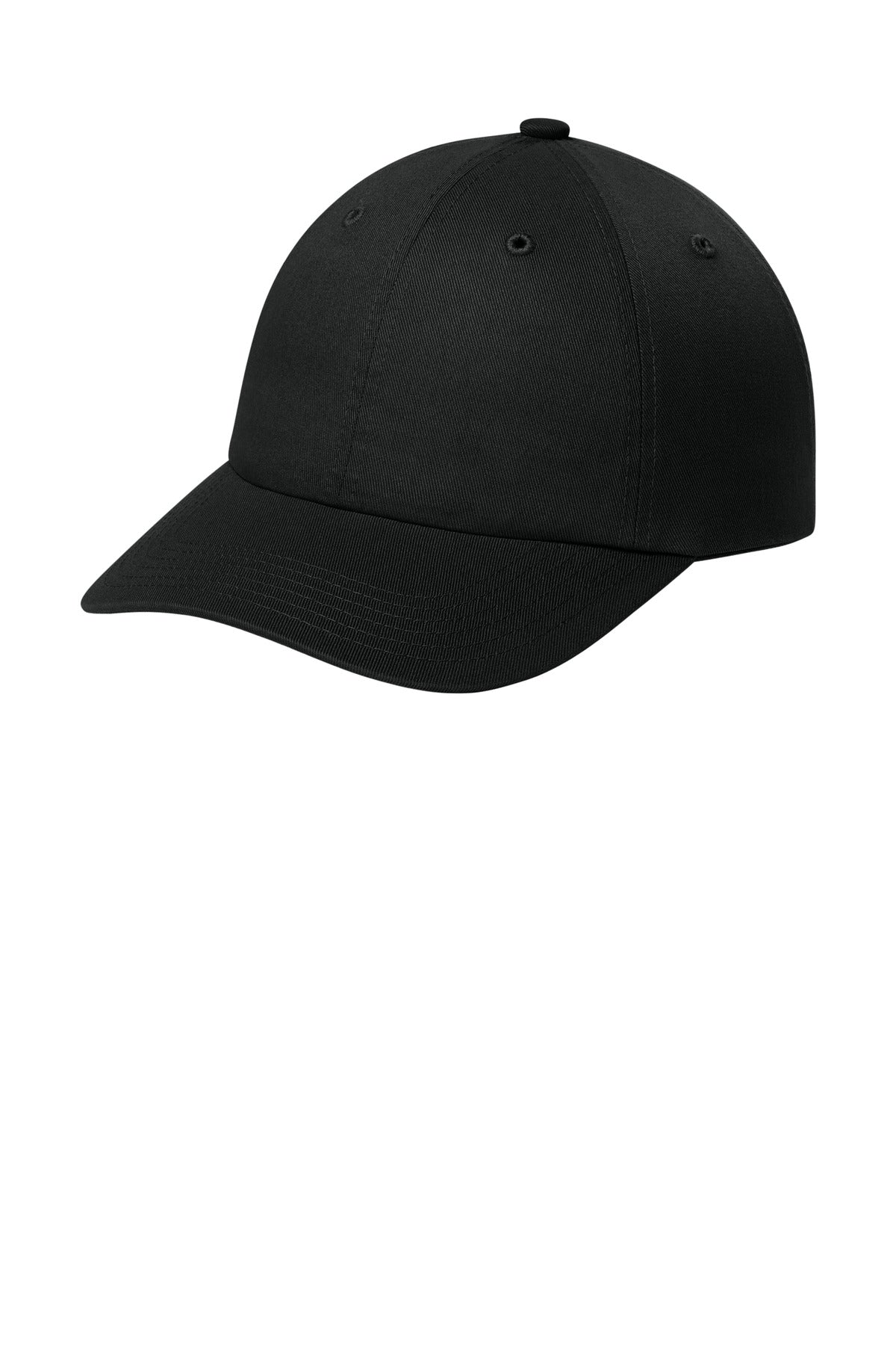 Port Authority Wearever Unstructured Twill Snapback Cap C992 Deep Black