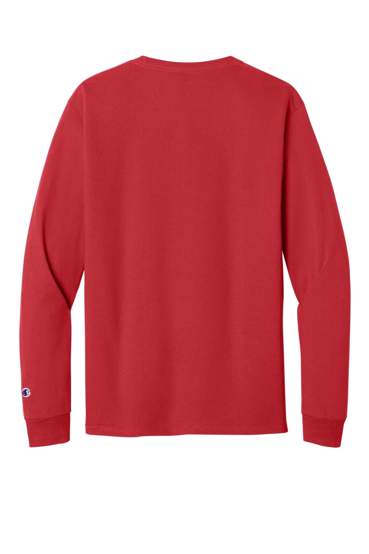 Champion Heritage 52-Oz Jersey Long Sleeve Tee CC8C Red