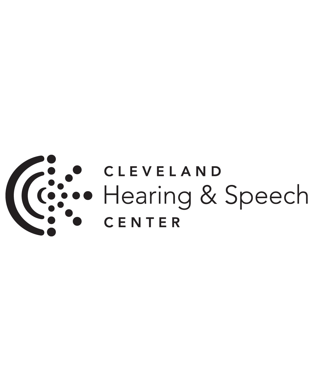 Logo Embroidery - Cleveland Hearing and Speech