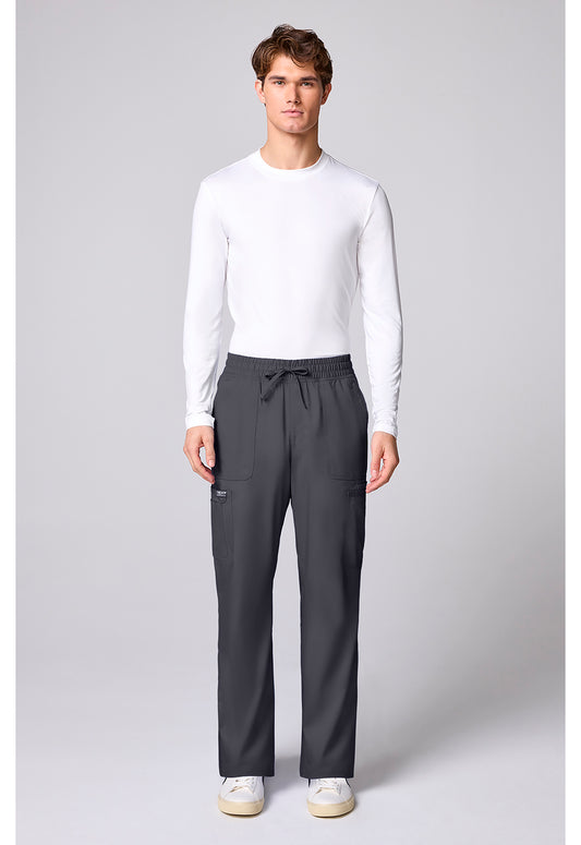Workwear Revolution CK00001 Men's 12 Pockets Scrub Pantss Pewter