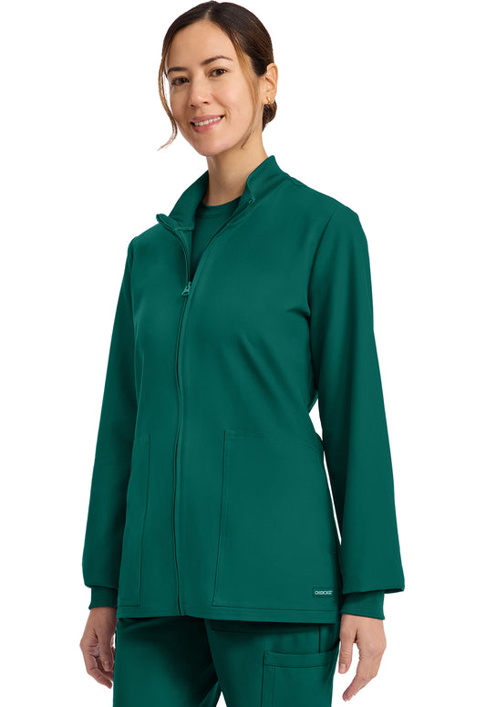 Originals Ultra CK00013A Zip Up Scrub Jacket Hunter Green