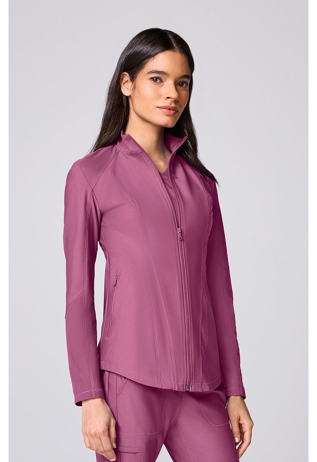 Form CK00032 Women's Full Zip Jacket Dusty Mauve