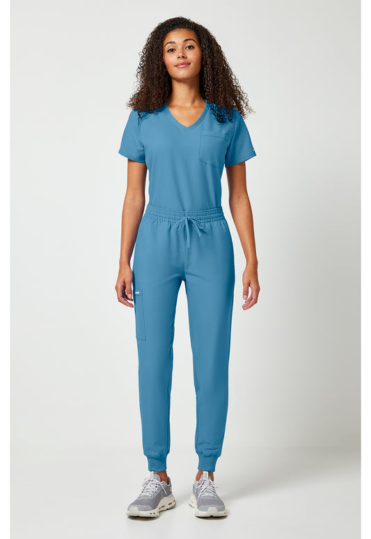 Workwear Originals Ultra CK00034A Women's Mid Rise Scrub Joggers Heritage Blue