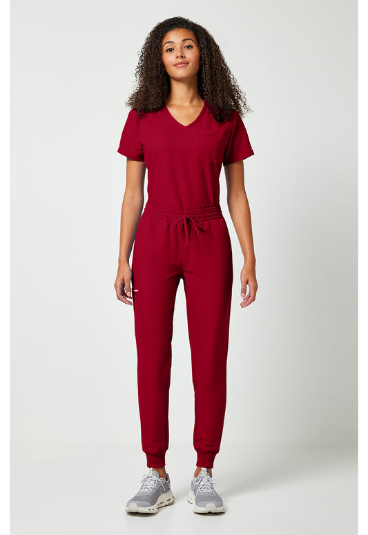 Workwear Originals Ultra CK00034A Women's Mid Rise Scrub Joggers Red