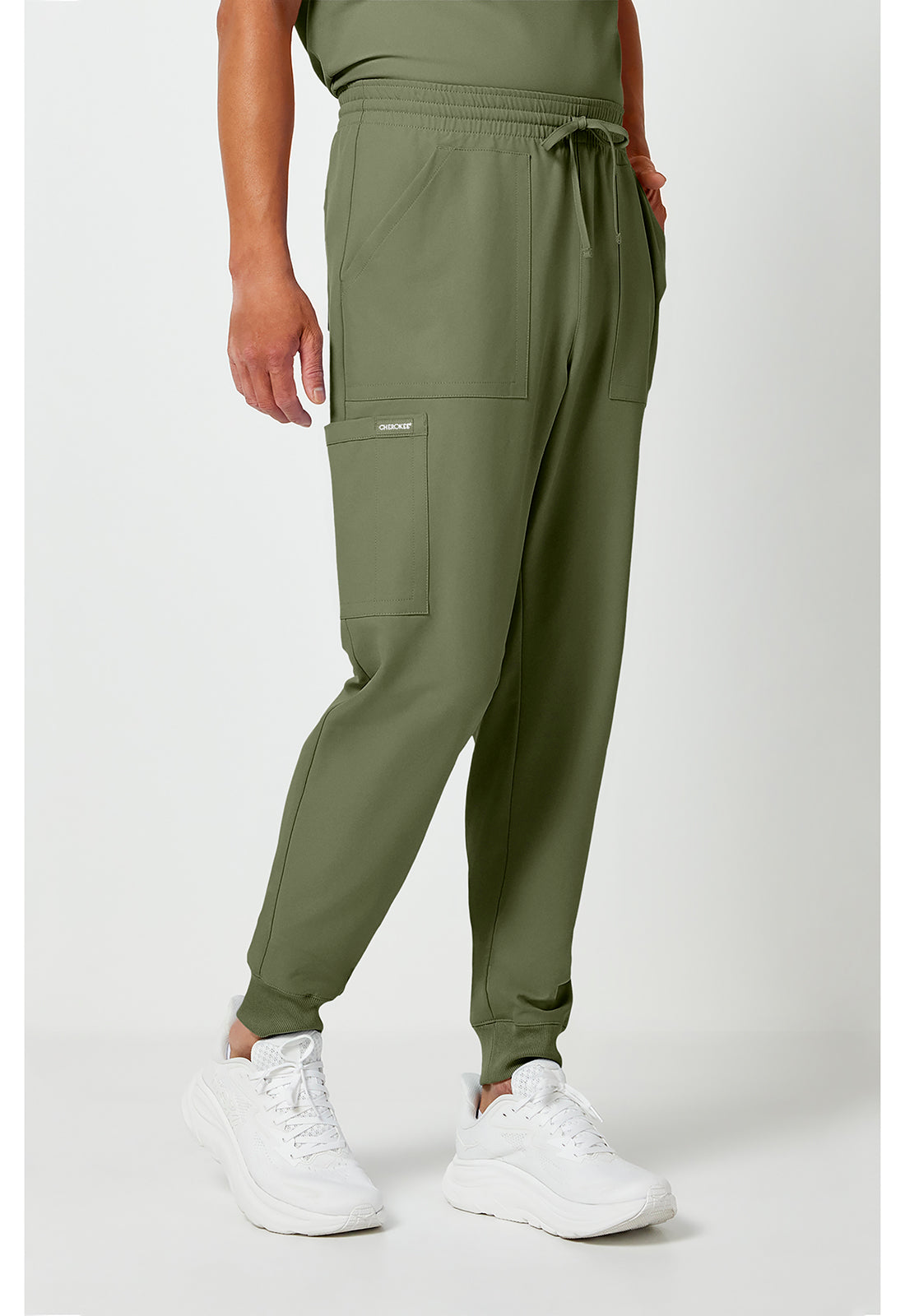 Workwear Originals Ultra CK00035A Men's Mid Rise Scrub Joggers Olive