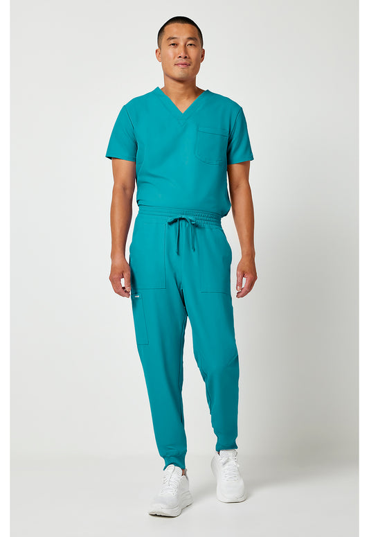 Workwear Originals Ultra CK00035A Men's Mid Rise Scrub Joggers Teal Blue