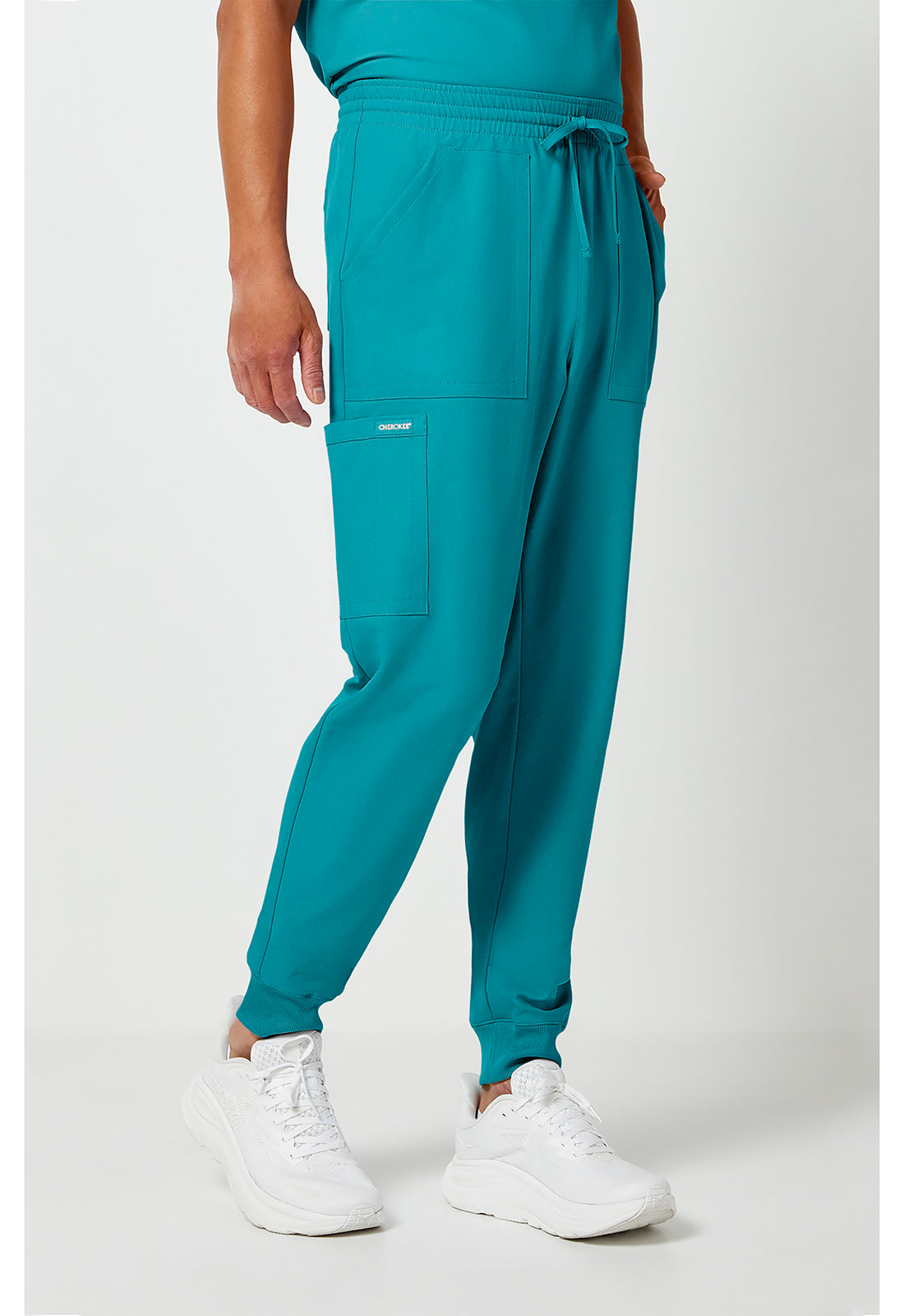 Workwear Originals Ultra CK00035A Men's Mid Rise Scrub Joggers Teal Blue