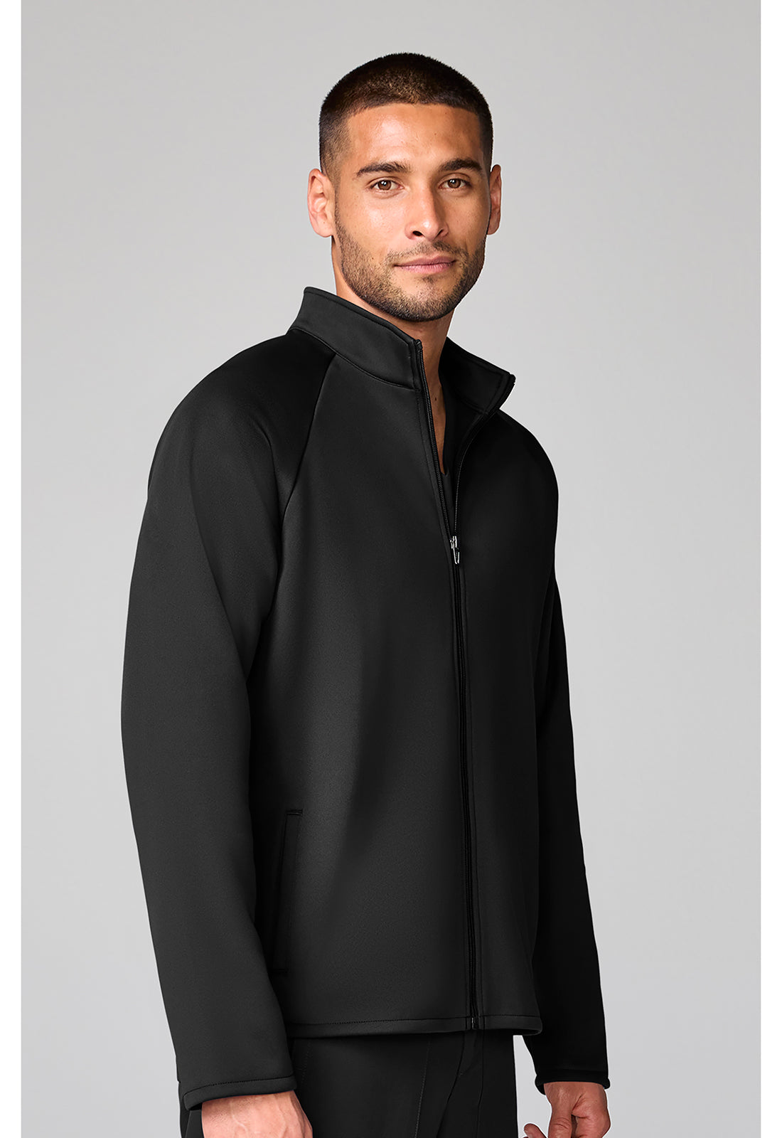 Basics CK00069 Men's Fleece Jacket Black