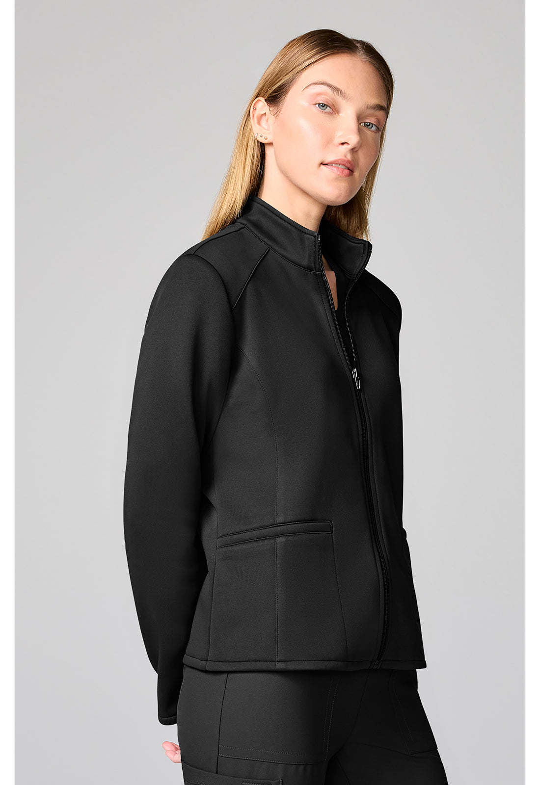 Basics CK00070 Women's Fleece Jacket Black
