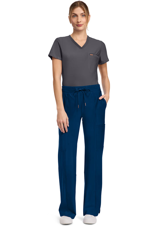 Form CK026 Women's 5-Pocket Trouser Leg Scrub Pants Navy