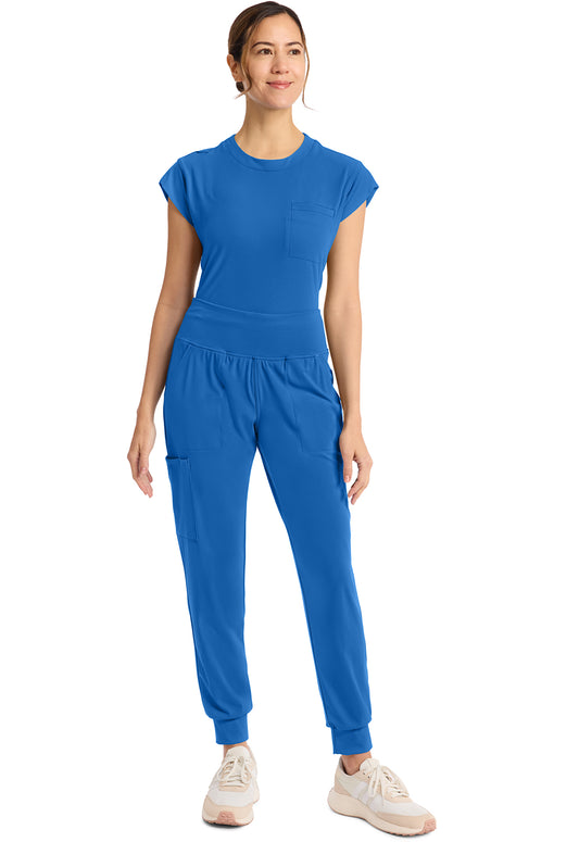 Achieve CK033 Women's 5 Pocket Jogger Pant Royal