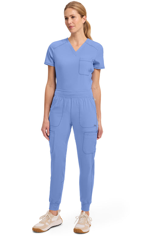 Infinity CK080A Women's Mid Rise Scrub Joggers Ciel