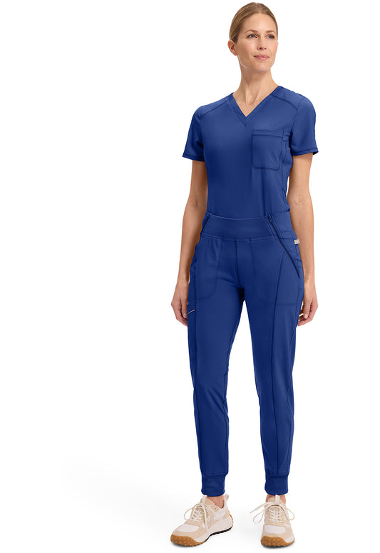 Infinity CK110A Women's Mid Rise Scrub Joggers Galaxy Blue