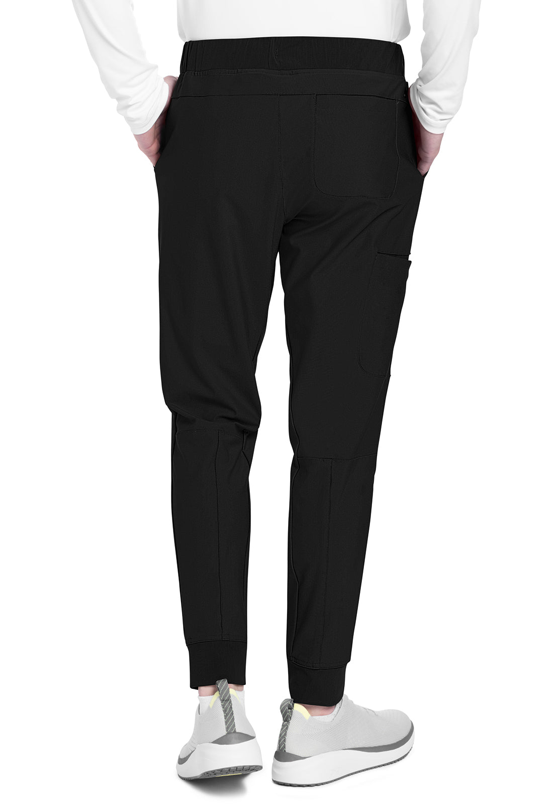 Form CK112 Men's Mid Rise Scrub Joggers Black