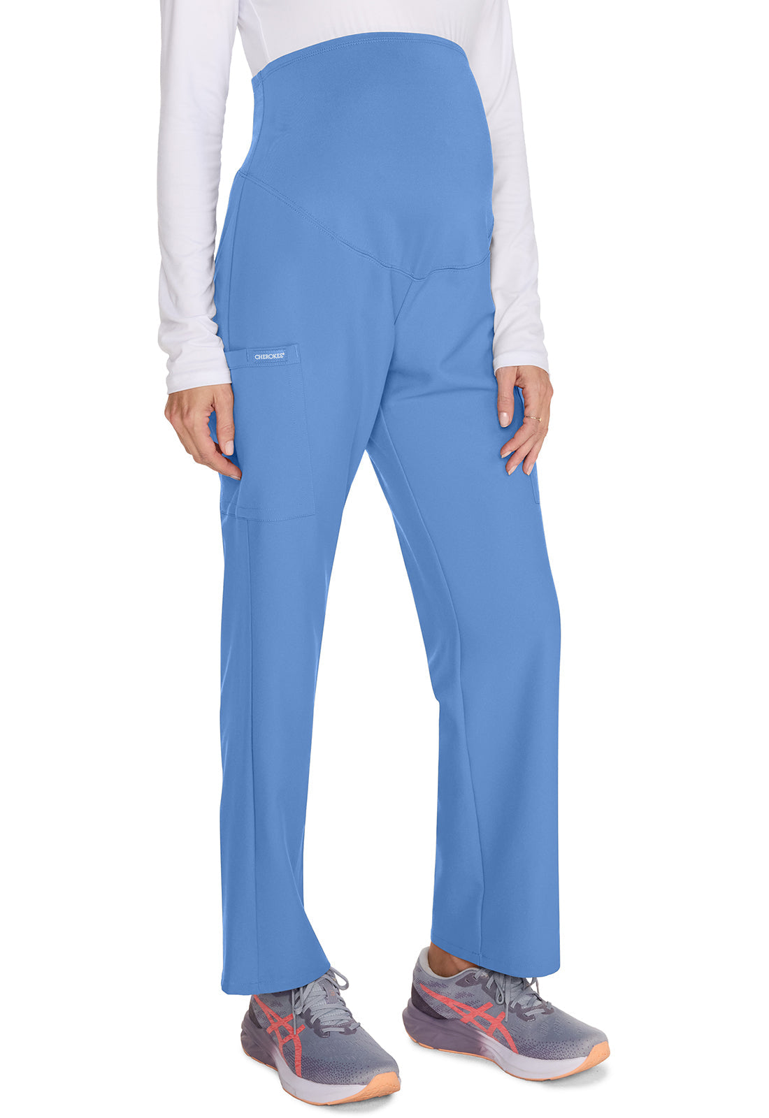 Workwear Originals Ultra CK118A Women's Maternity Straight leg Scrub Pants image 5