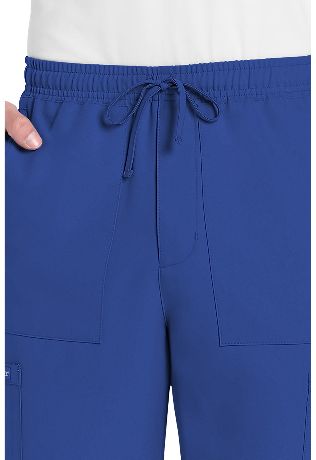 Workwear Originals Ultra CK279A Men's Mid Rise Zip Fly Straight Leg Scrub Pants Galaxy Blue