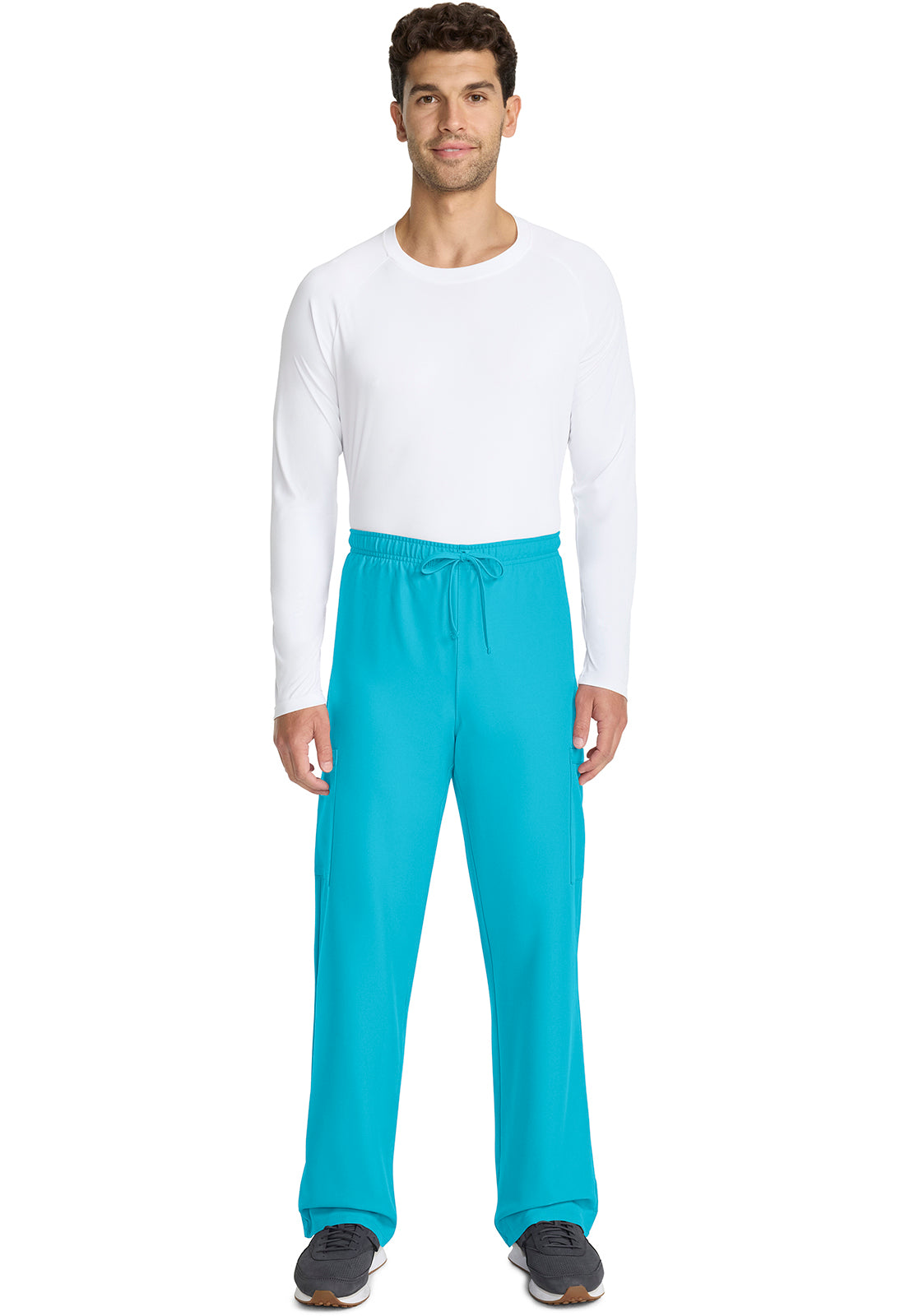 Originals Ultra CK280A Unisex Mid Rise Drawstring Straight Pants Turquoise