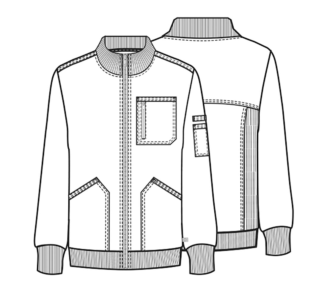 Infinity CK305A Men's Zip Front Jacket Royal