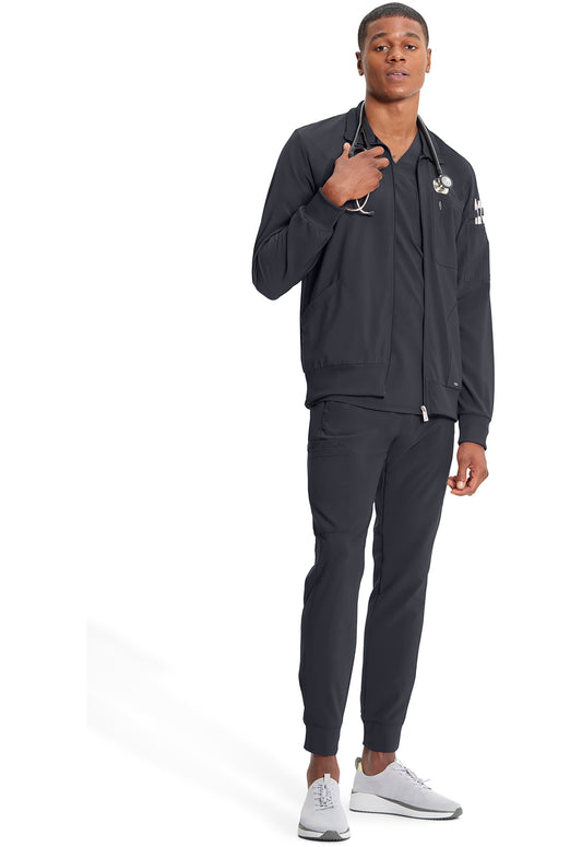Infinity CK305A Men's Zip Front Jacket Pewter