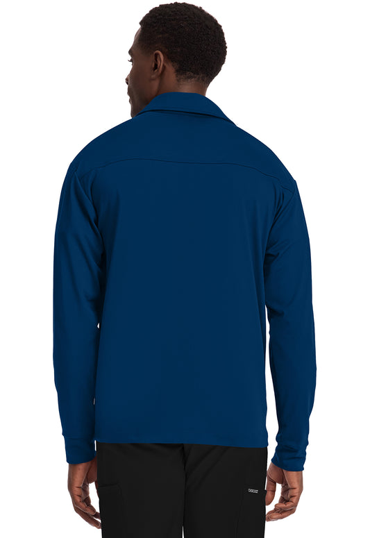 Achieve CK354 Men's Zip-Up Warm-Up Jacket Navy Image