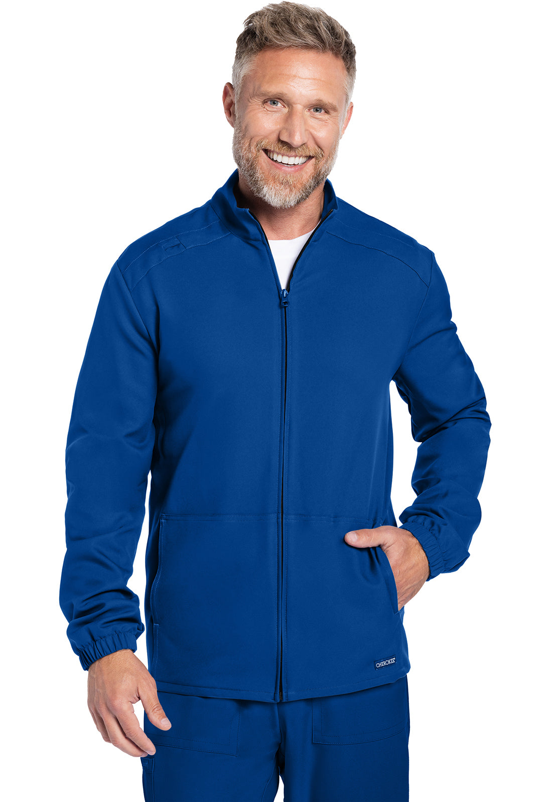 Workwear Originals Ultra CK359A Men's Zip Front Jacket Galaxy Blue