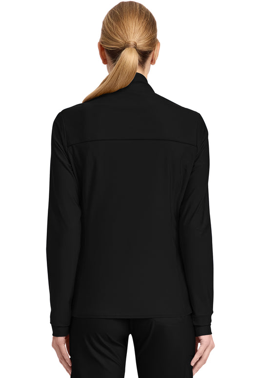Form CK381 Women's 3-Pocket Warm-up Jacket Black Image