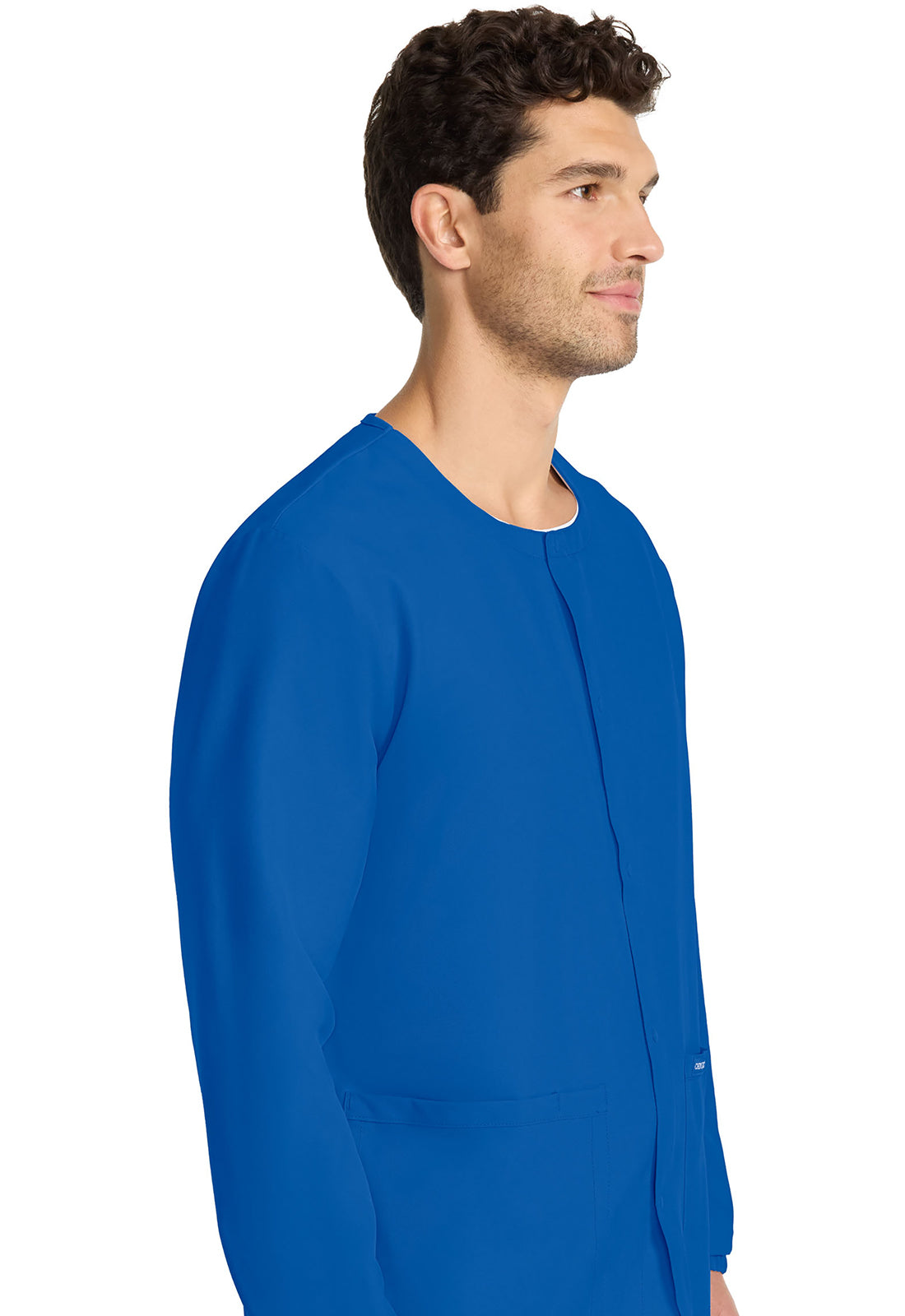 Workwear Originals Ultra CK393A Unisex Unisex Snap Front Warm Up Jacket Royal
