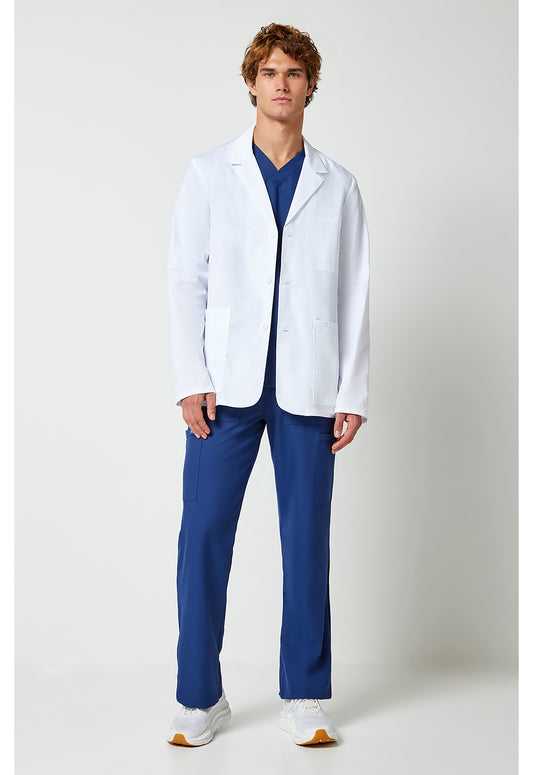 Project Lab CK401 Men's 32" Men's Consultation Coat White