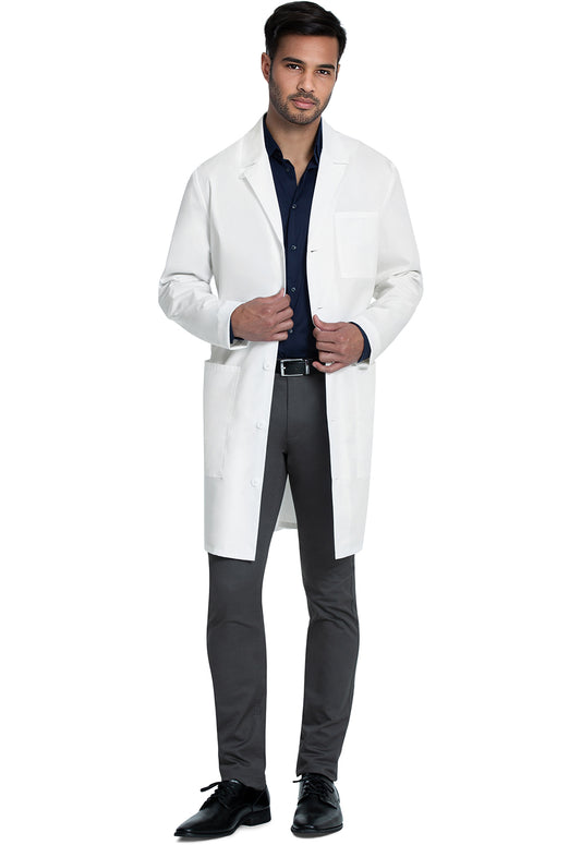 Project Lab CK412 Men's 38" Men's Lab Coat White