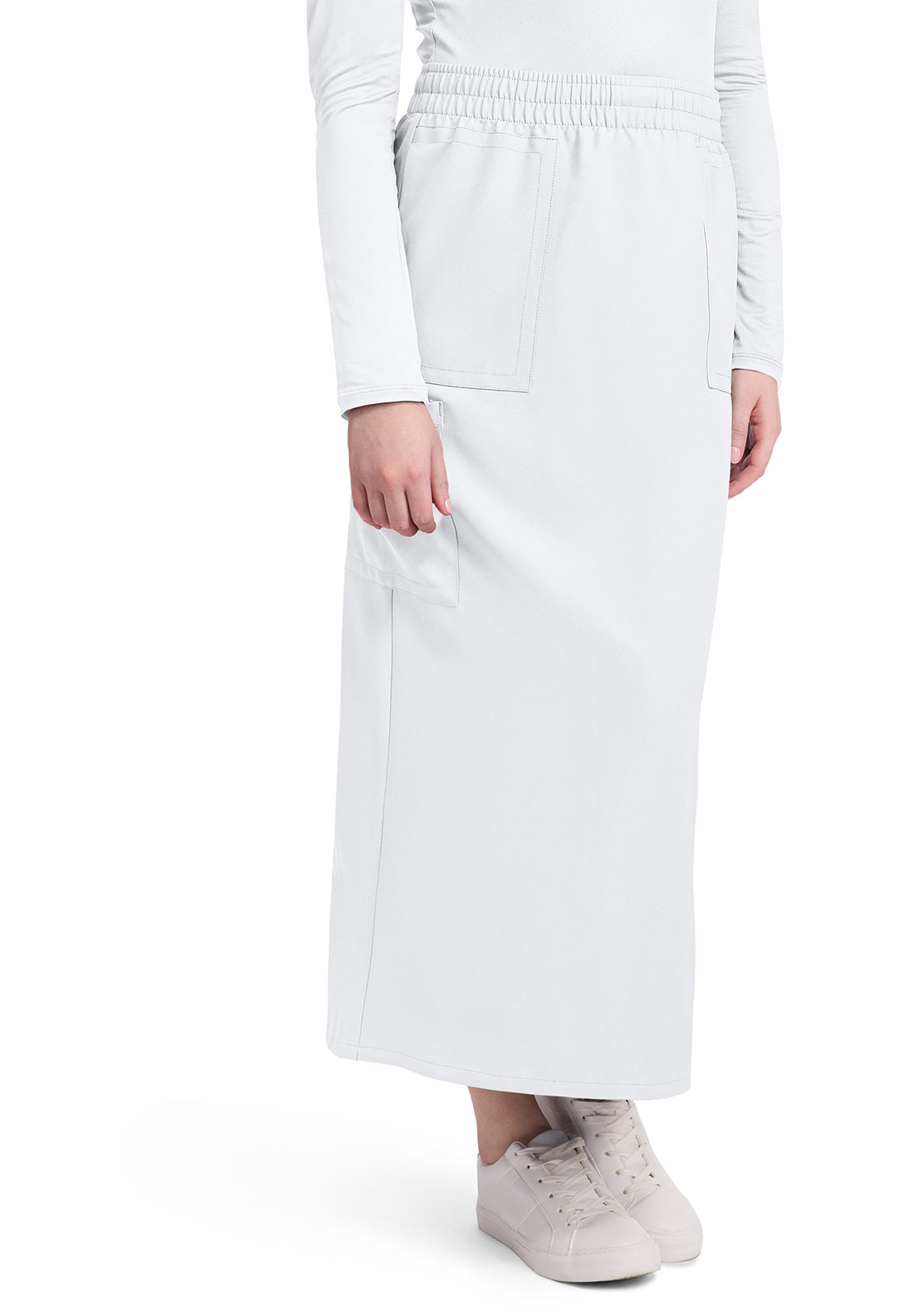 Workwear Originals Ultra CK564A Women's 3-Pocket Elastic Waist Scrub Skirts image 5