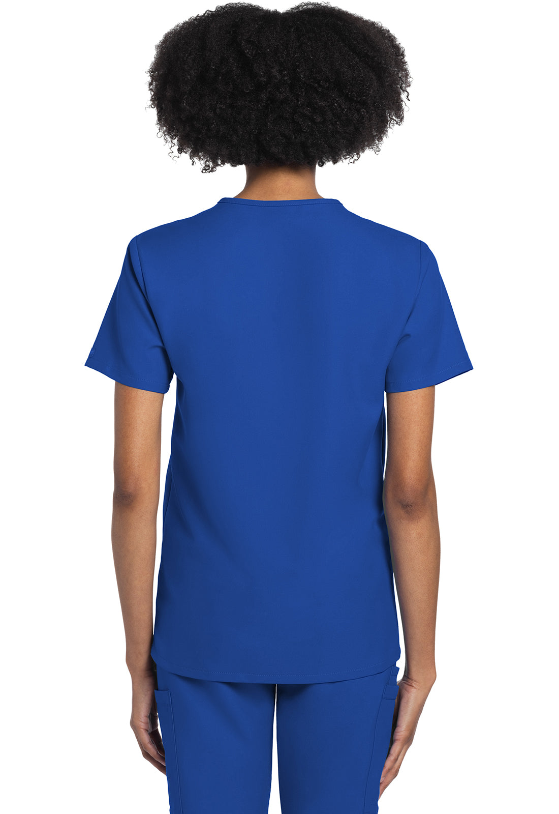Workwear Originals Ultra CK778A Unisex Unisex V-Neck Scrub Top Royal