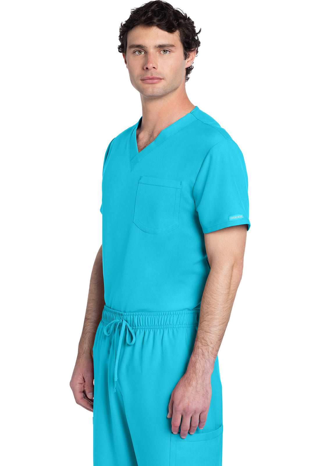 Workwear Originals Ultra CK778A Unisex Unisex V-Neck Scrub Top image 3