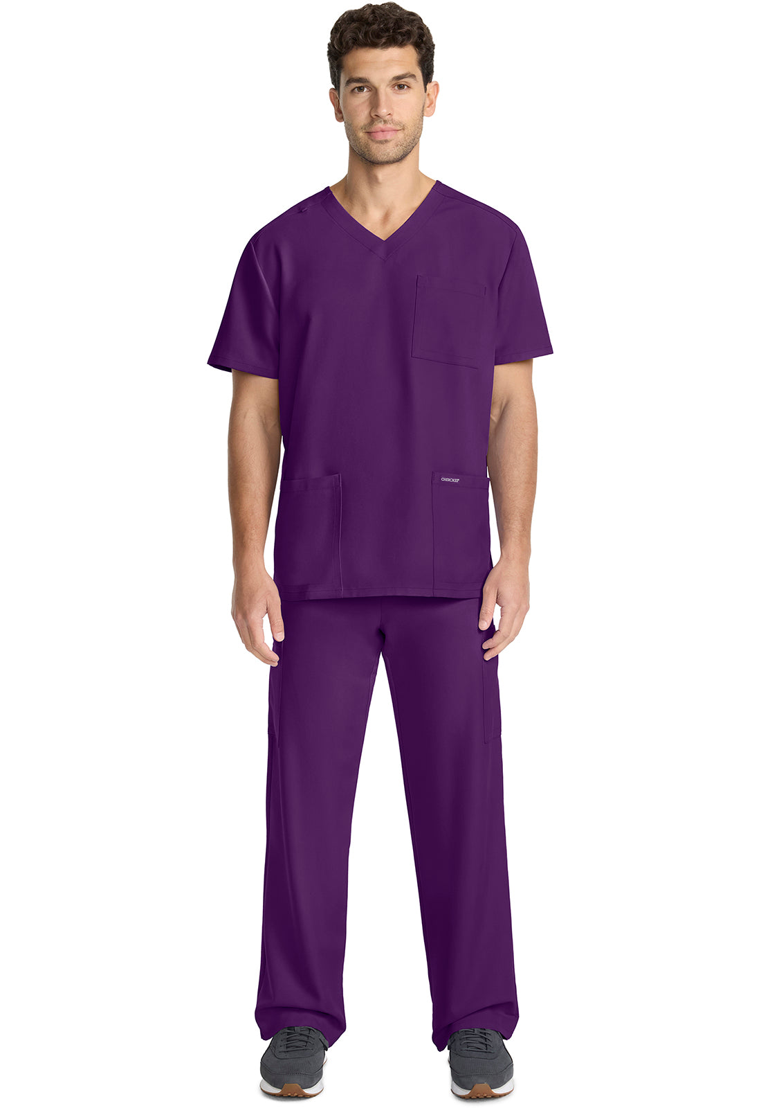 Originals Ultra CK783A Men's Tuck-in V-Neck Top Eggplant