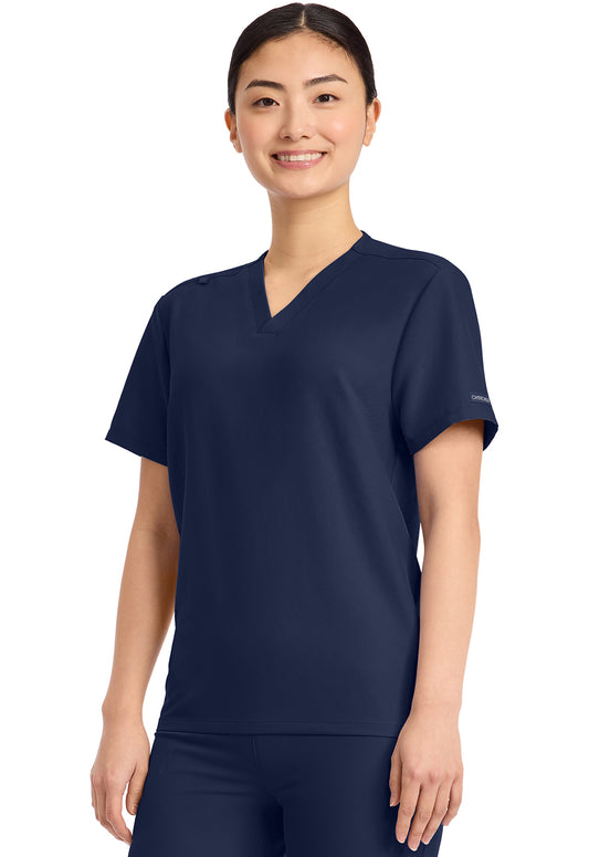Originals Ultra CK869A V-Neck No Pocket Top Navy