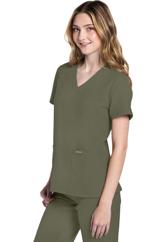 Originals Ultra CK953A V-Neck Top Olive